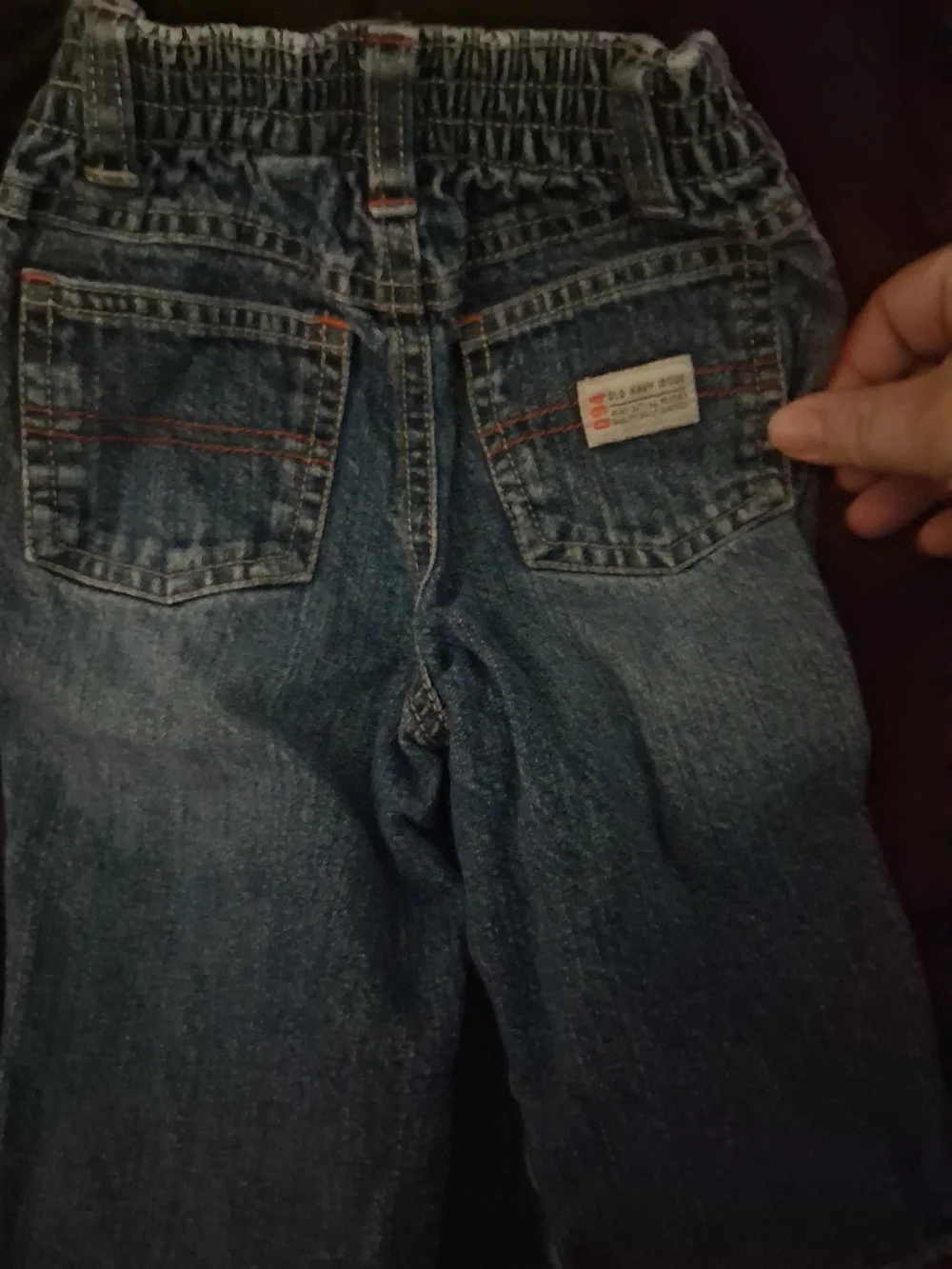 Old Navy Boys Blue Straight Jeans